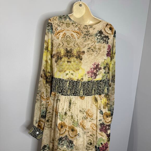 Sundance Boho Adair Floral Maxi Dress Cottage core Festival Concert Women's 6 - Picture 11 of 13